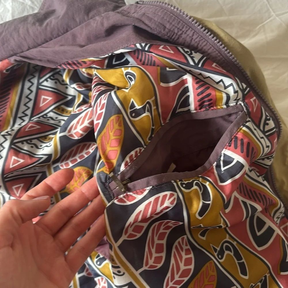 Vintage Lightweight Dusty Mauve Bomber Jacket - Picture 8 of 14